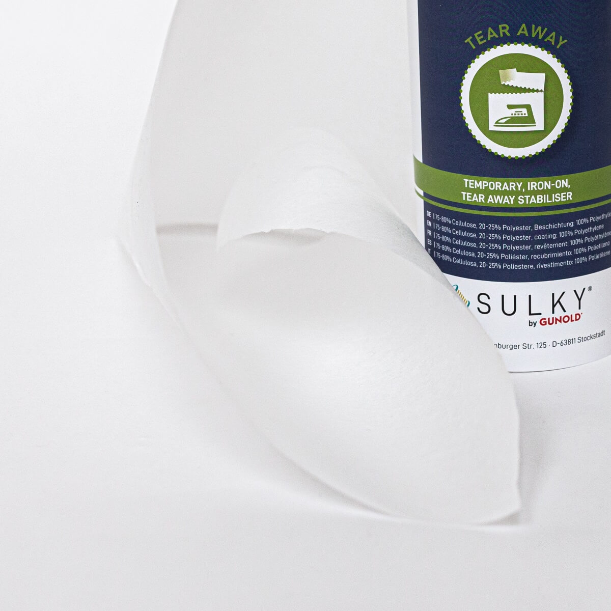 SULKY TOTALLY STABLE white, 25cm x 10m