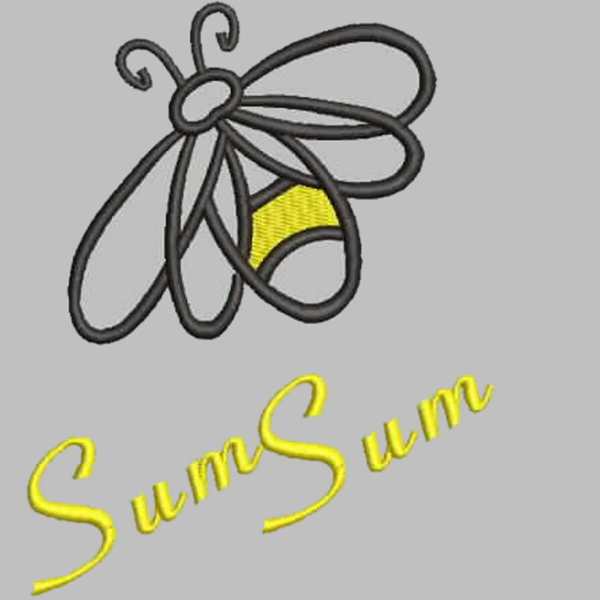 Stickdesign Sum Sum Bienchen