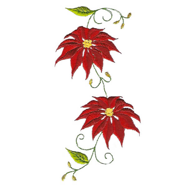 Stickdesign Poinsettia Palette (Download)