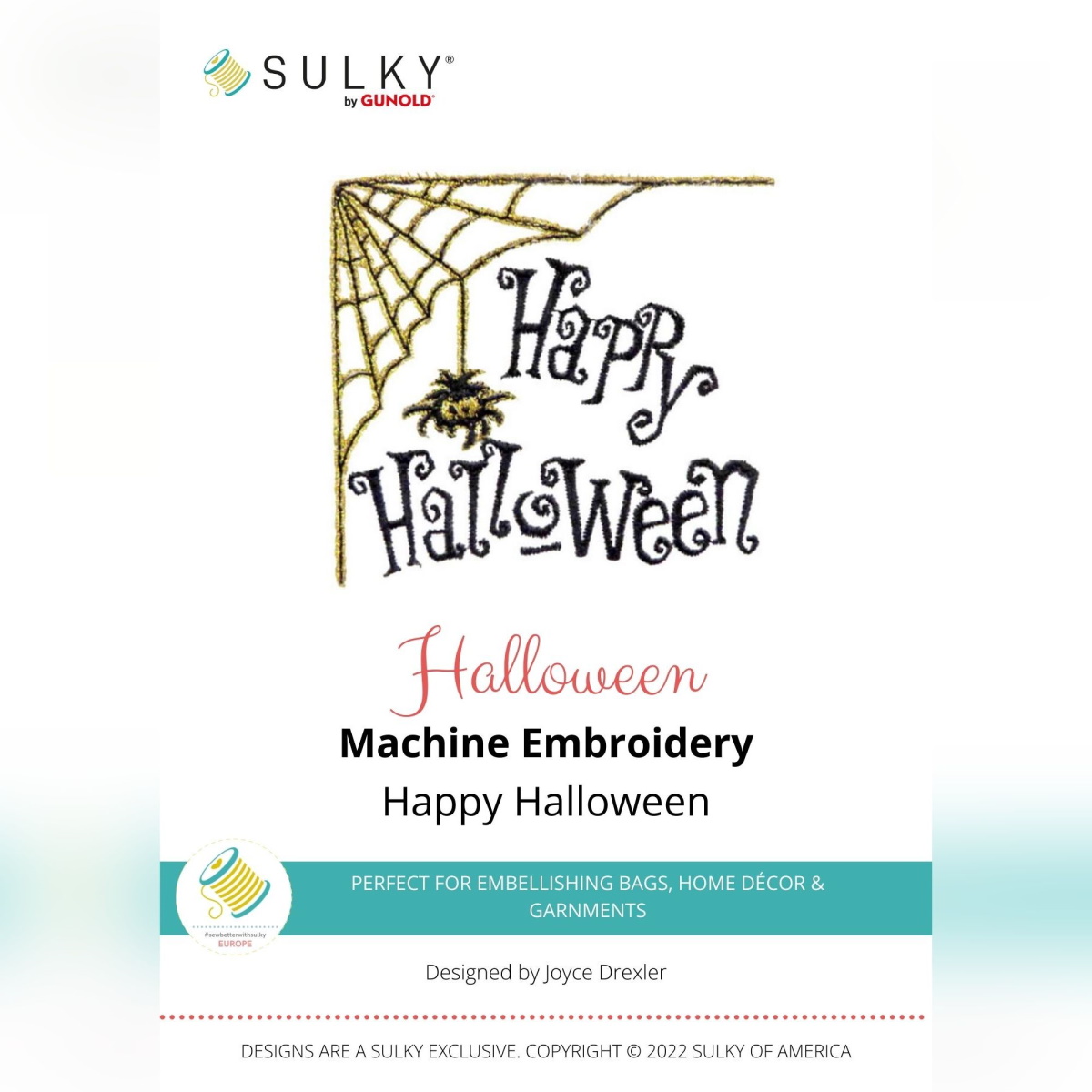 Stickdesign Halloween: Happy Halloween (Download)