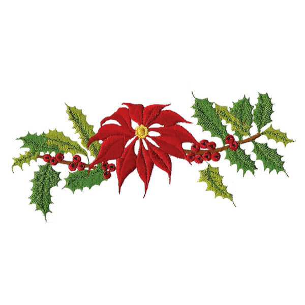 Stickdesign Poinsettia Palette (Download)