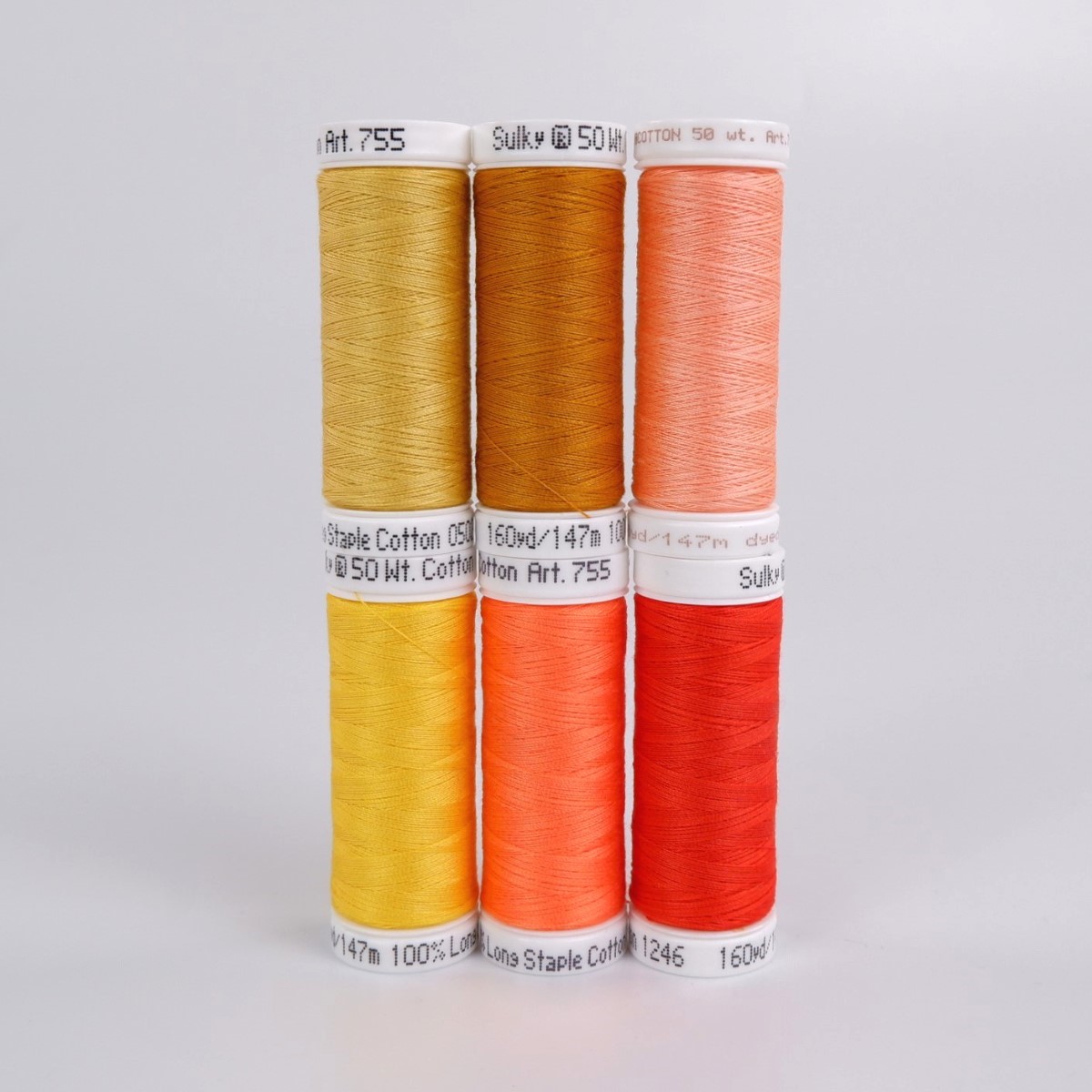 SULKY COTTON 50 - DAYDREAMS (6x
147m Snap Spools)