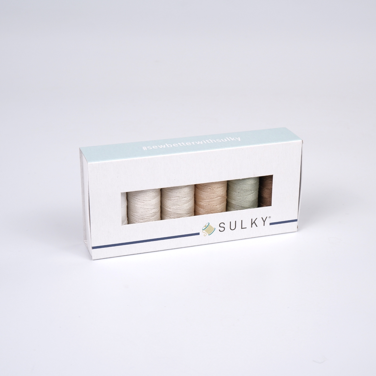 SULKY COTTON Petites 12 - NEUTRALS (6x
46m Snap Spools)