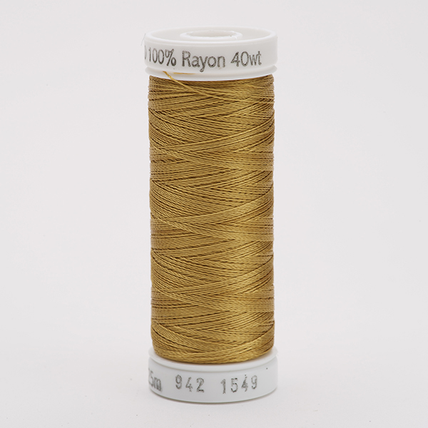 SULKY RAYON 40 farbig, 225m Snap Spulen -  Farbe 1549 Flax