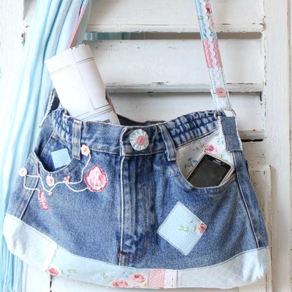 Tasche-Jeansrecycling