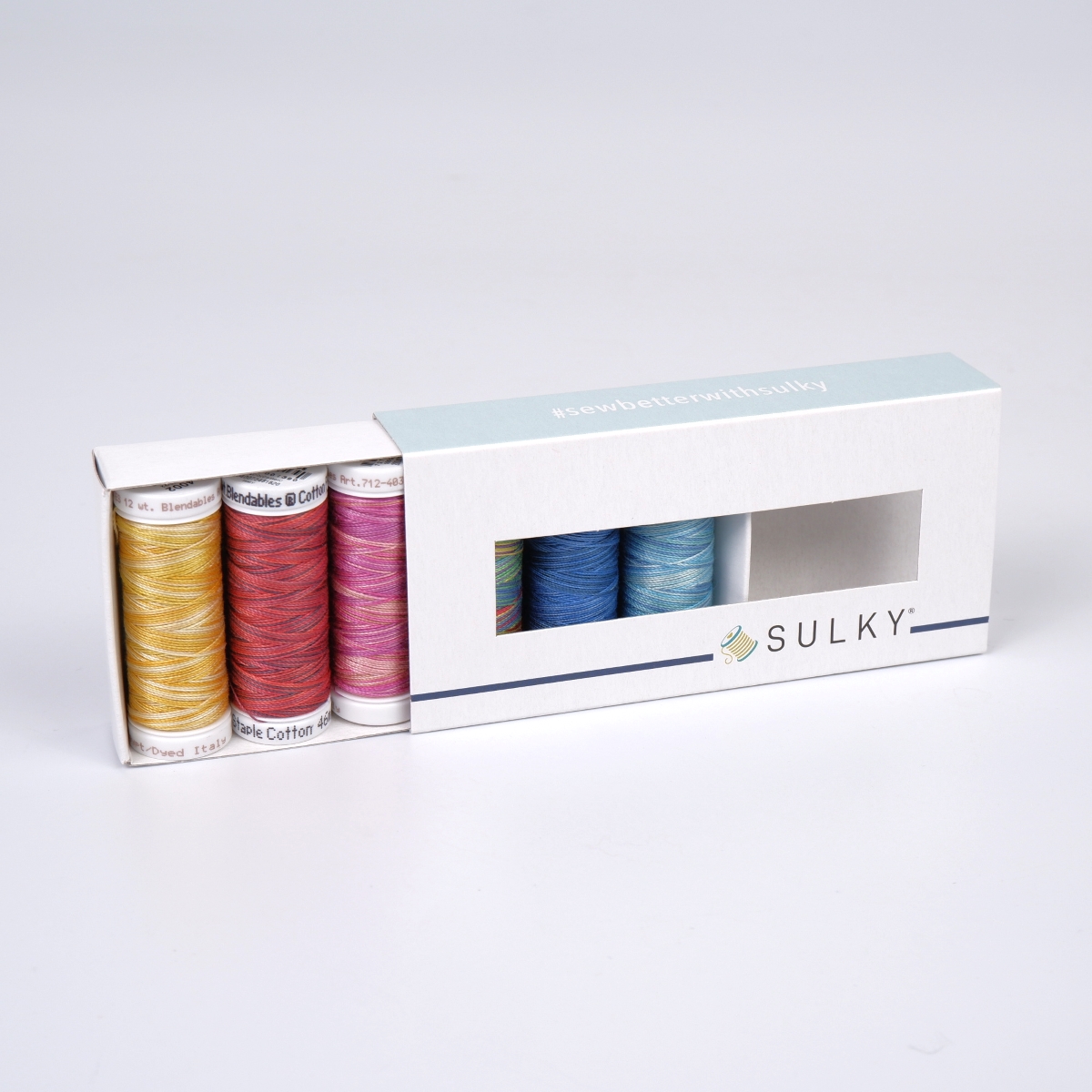 SULKY COTTON Petites 12 - BESTSELLER
MULTICOLOR (6x 46m Snap Spools)