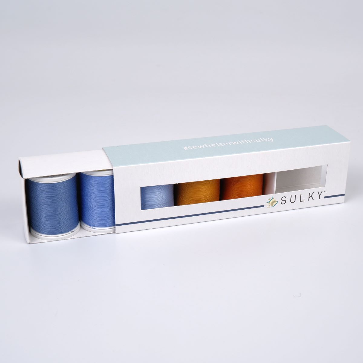 SULKY COTTON 30 - JEANS (5x 450m King
Spools) SULKY COTTON 30 - JEANS (5x 450m King
Spools)