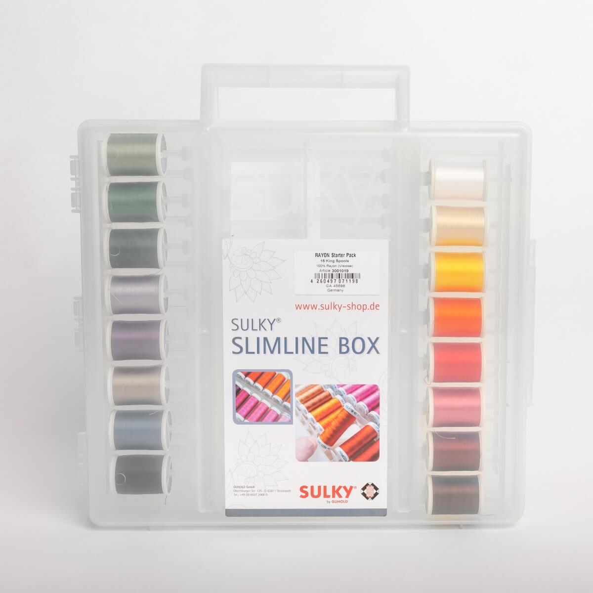 3001019_SLIMLINE-BOX-Rayon-40-Starter-Pack_Front_1200px SULKY UNIVERSAL SLIMLINE BOX - Rayon 40 Starter Pack