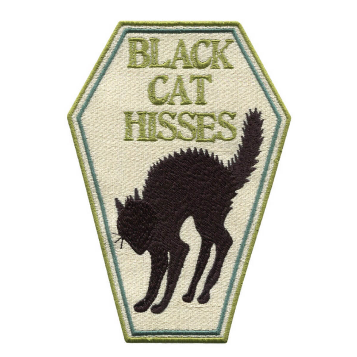 Stickdesign Halloween Potions: Black Cat Hisses (Download)
