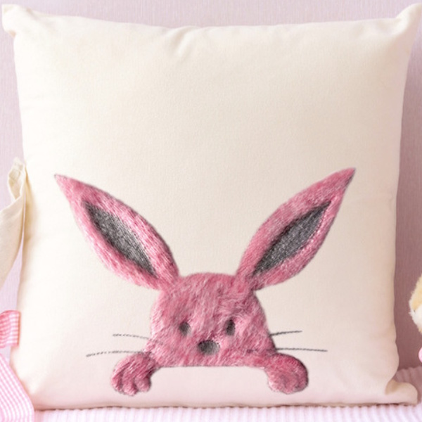 Stickdesign Osterhase „Filaine brushed“