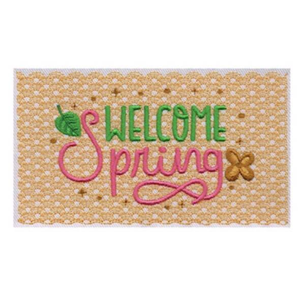 Stickdesign Welcome Spring (Download)