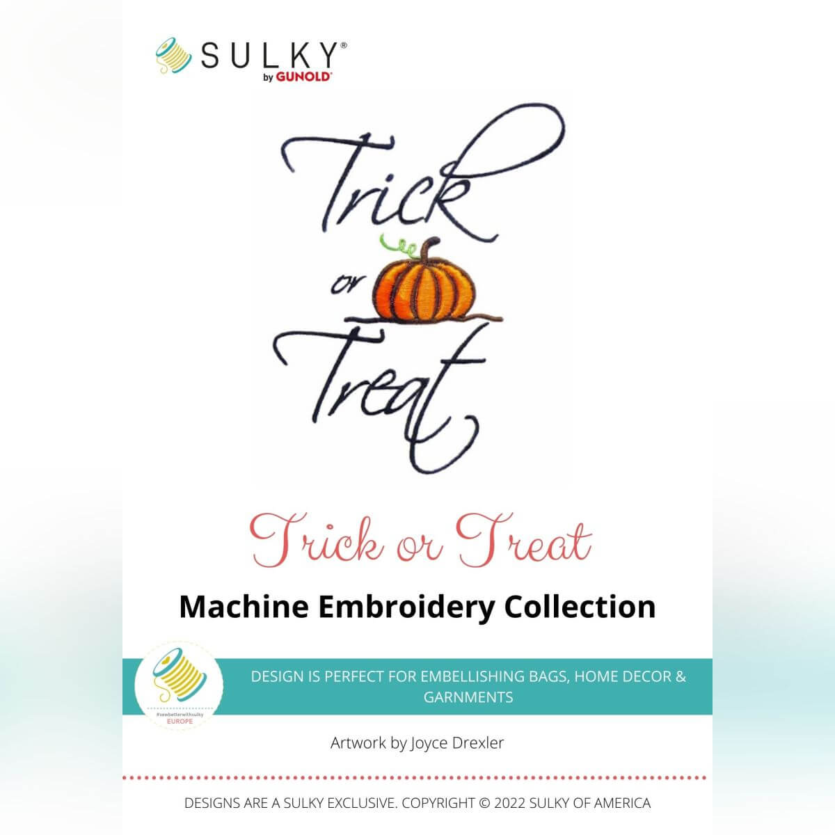 Stickdesign Trick or Treat (Download)
