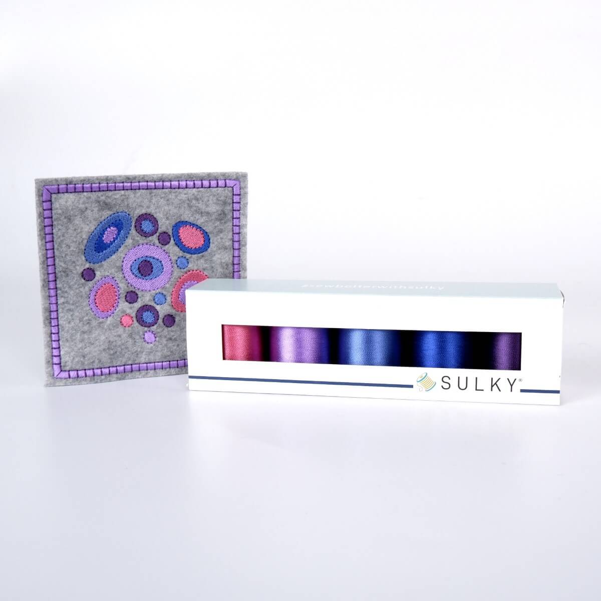 Stickdesign MugRug Dots ITH (Download)