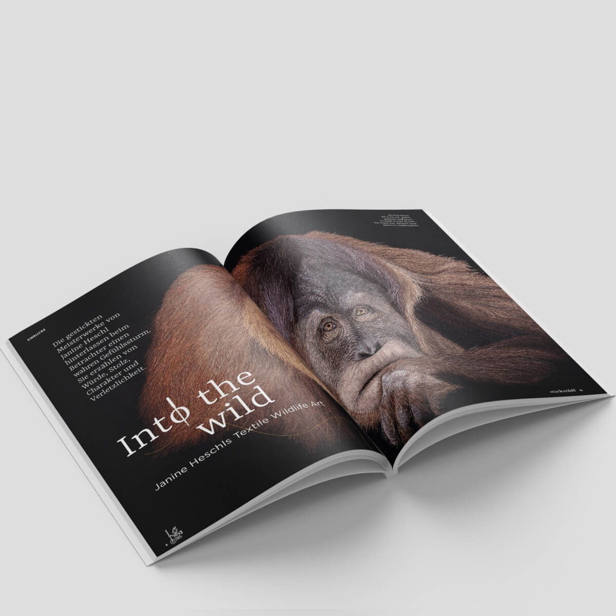 stickstoff-Magazin – Maschinensticken mit
Leidenschaft  - Ausgabe  02