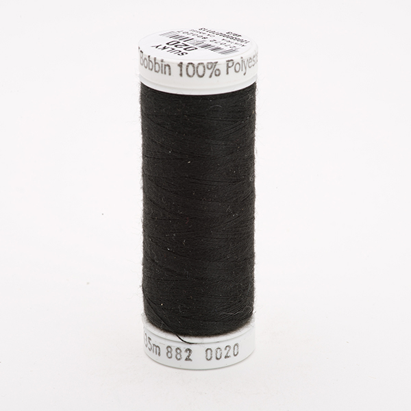 SULKY BOBBIN black, 435m/475yds Snap Spools - Colour 0020 Black