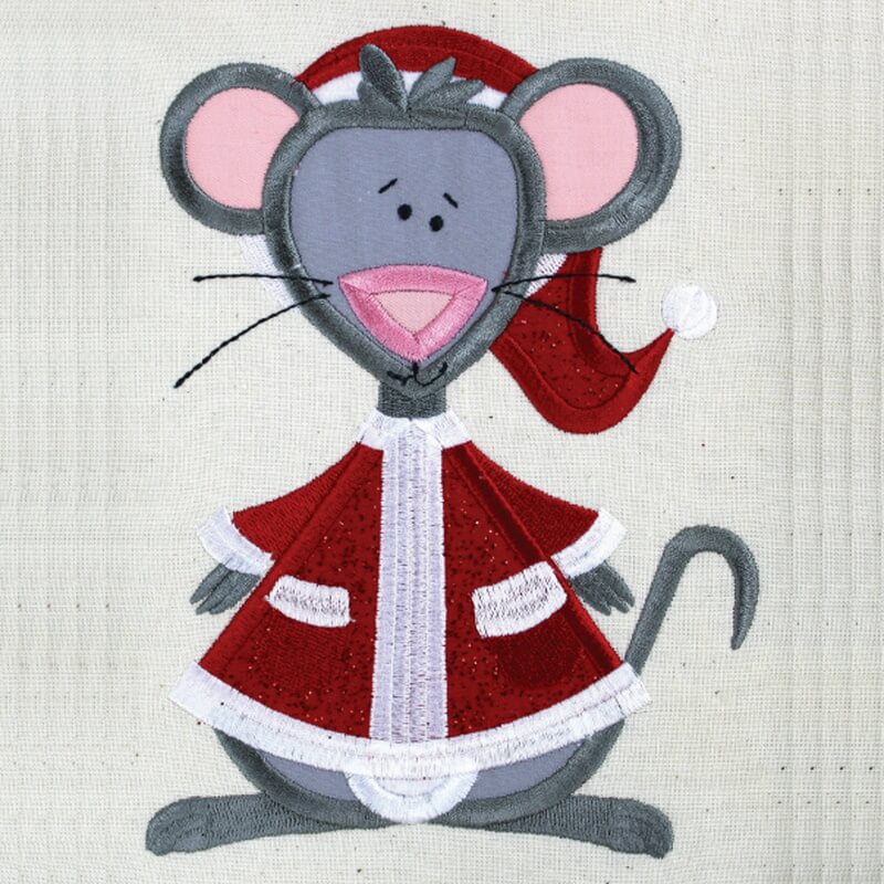 Stickdesign Merry Kris Mouse Collection (Download)