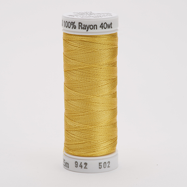SULKY RAYON 40 coloured, 225m/250yds Snap Spools -  Colour 0502 Cornsilk