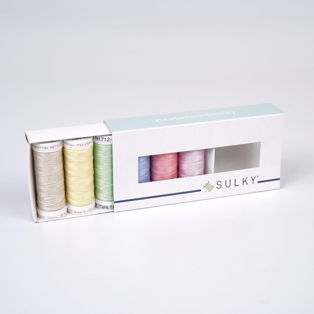 SULKY COTTON Petites 12 - SPRING (6x 46m
Snap Spools)