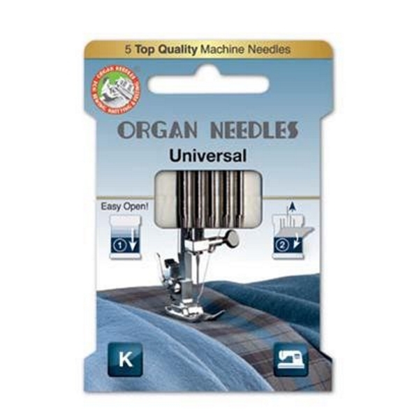 Organ Needles Universal Sortiment (Stärke 1x
70x 2x 80, 1x 90, 1x 100)