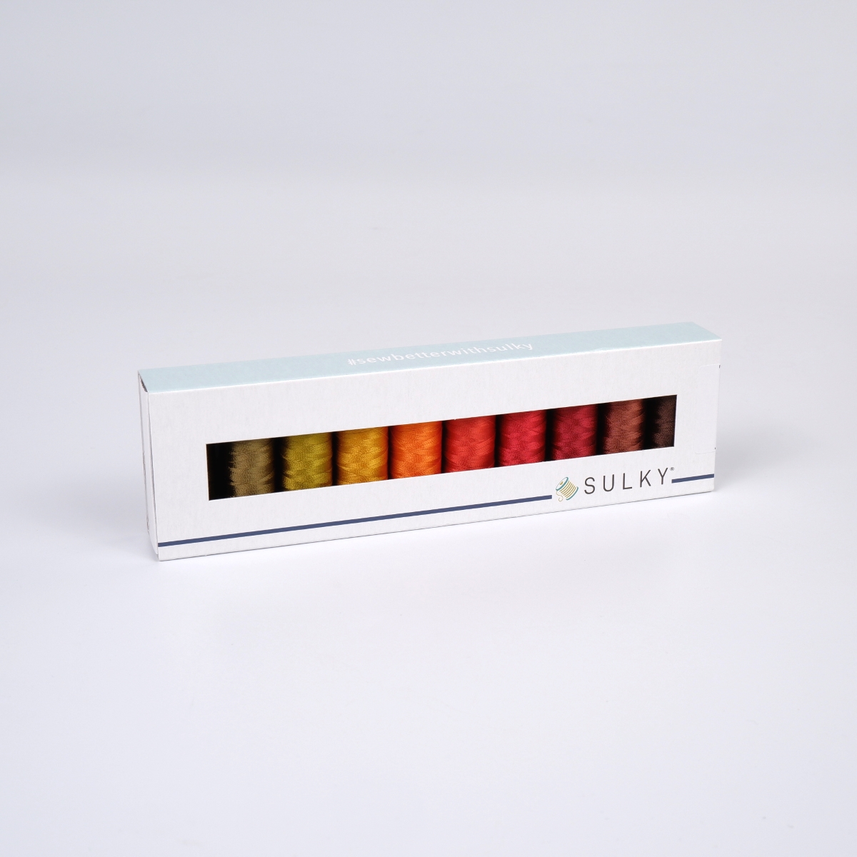 SULKY RAYON 40 - INDIAN SUMMER (10x
225m Snap Spools) SULKY RAYON 40 - INDIAN SUMMER (10x
225m Snap Spools)