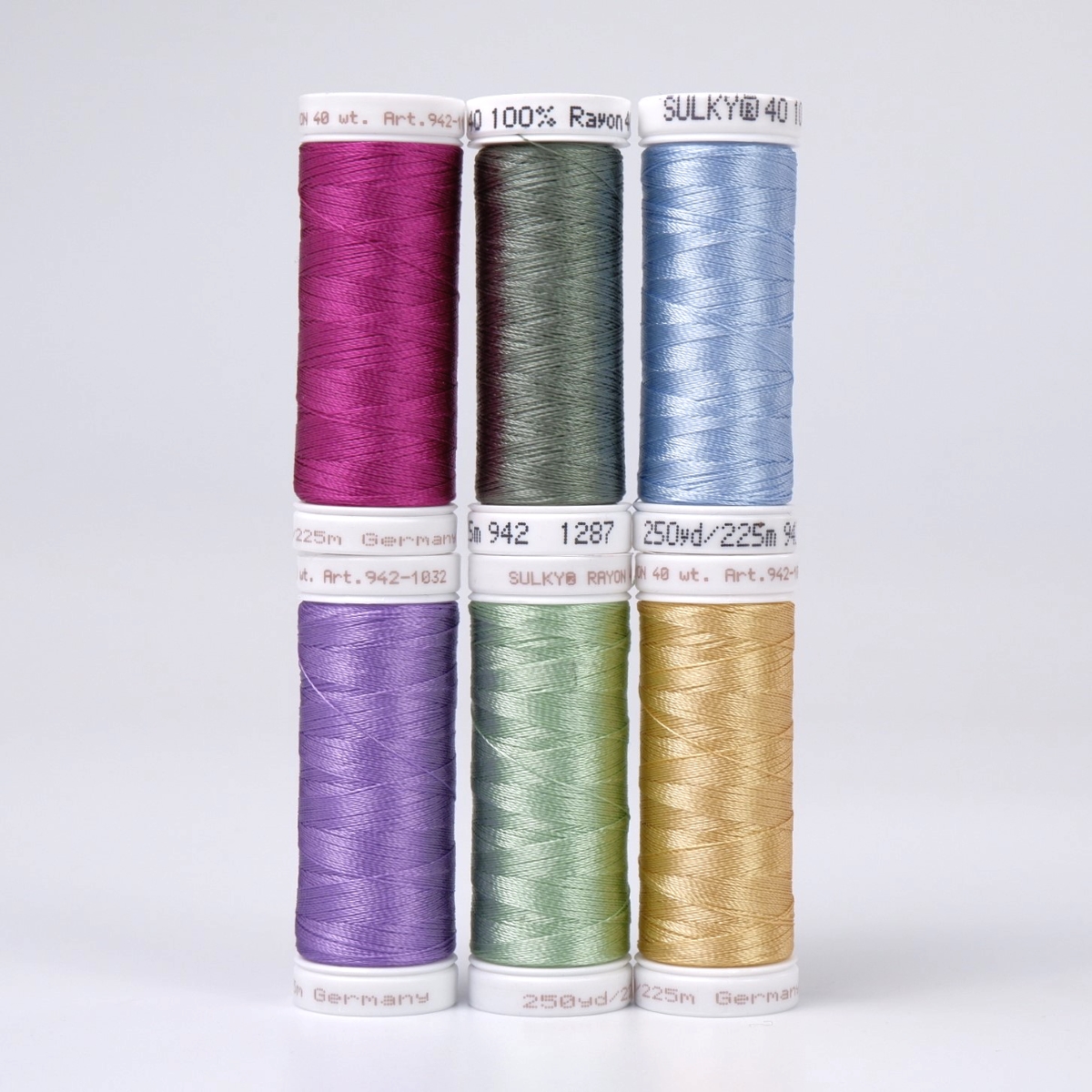 SULKY RAYON 40 - ROSEWOOD (6x 225m
Snap Spools)