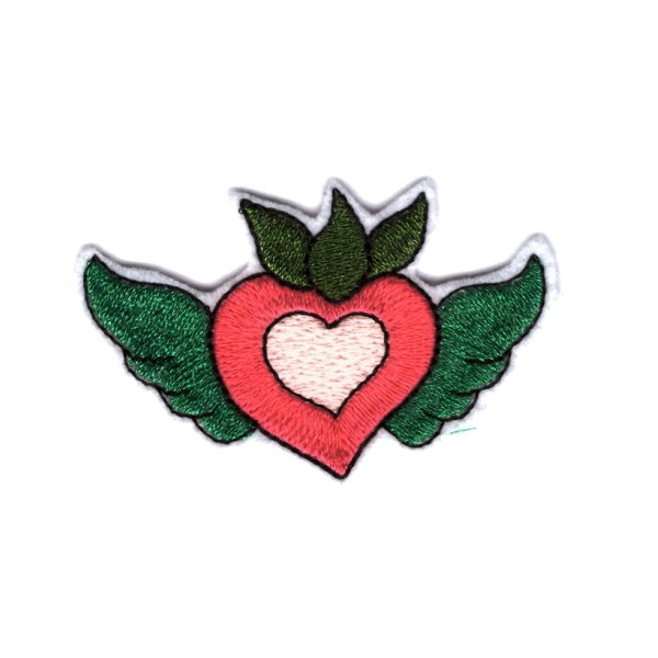Stickdesign SULKY® Herz mit Flügel, (Download)