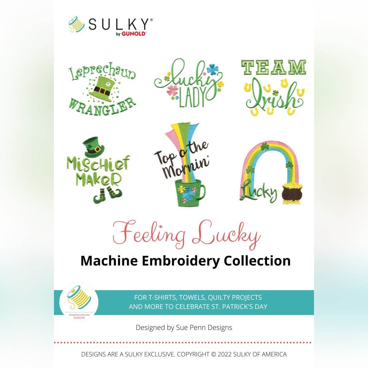 Stickdesign Feeling Lucky Collection (Download)