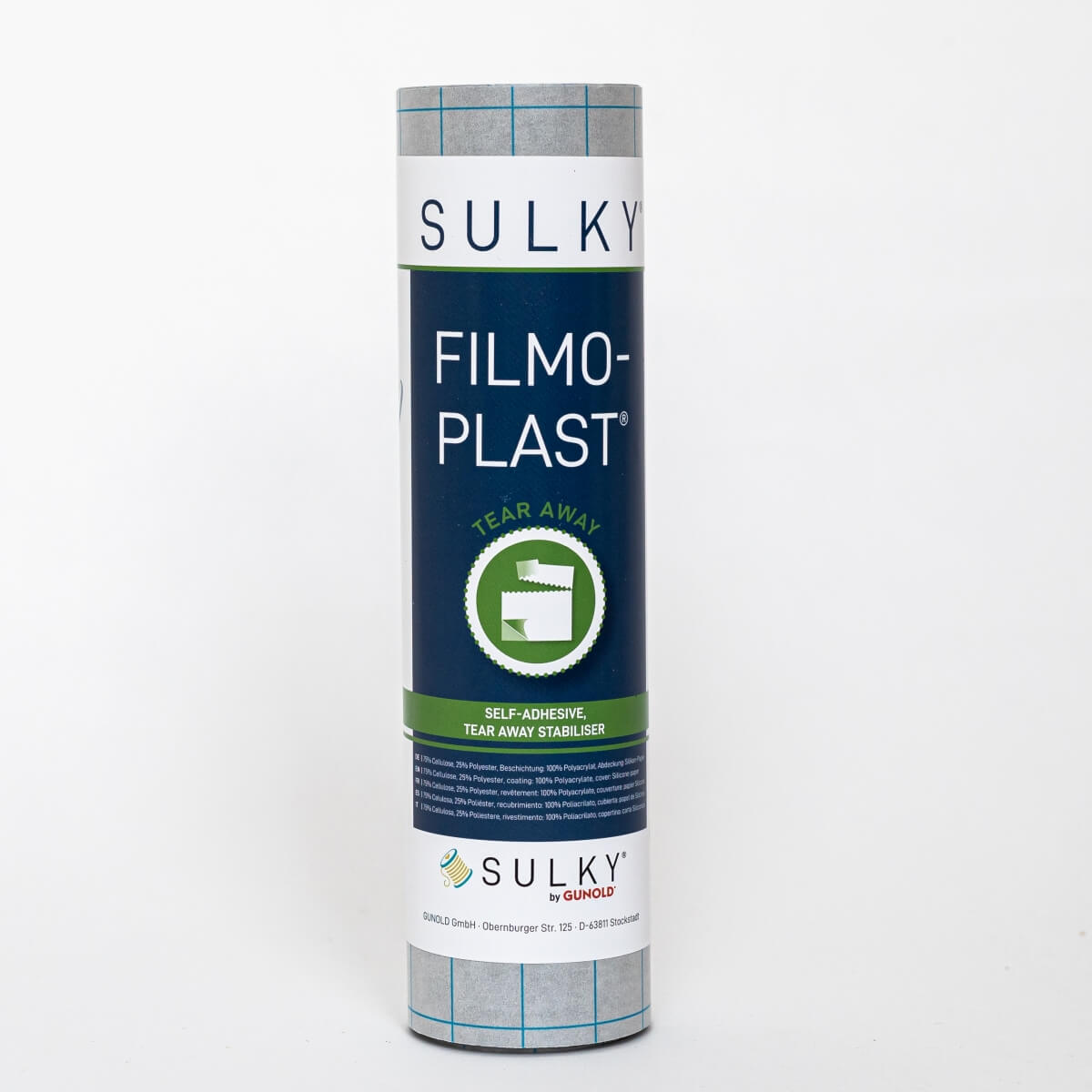 SULKY FILMOPLAST black, 25cm x 5m