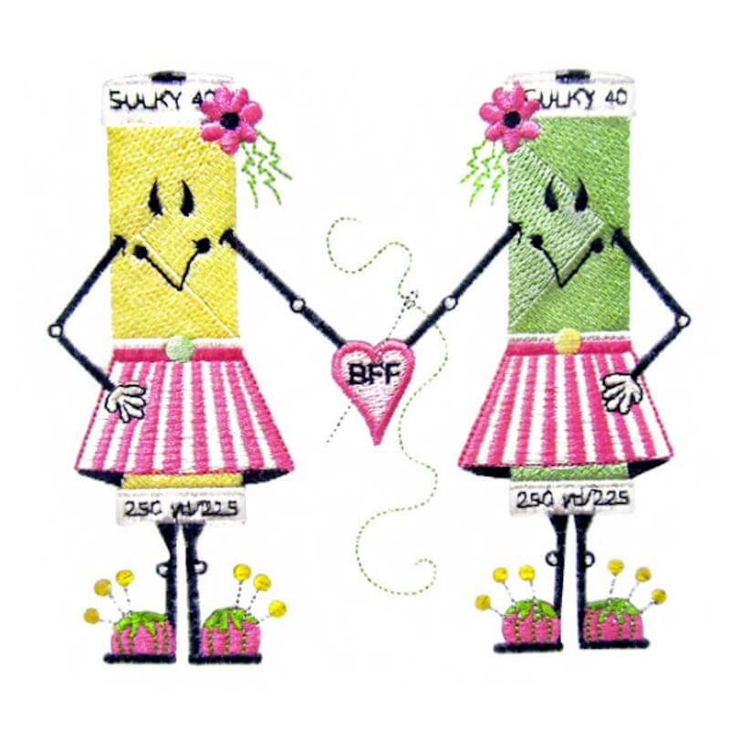 Stickdesign Sewing Spoolies Collection (Download) Stickdesign Sewing Spoolies Collection (Download)