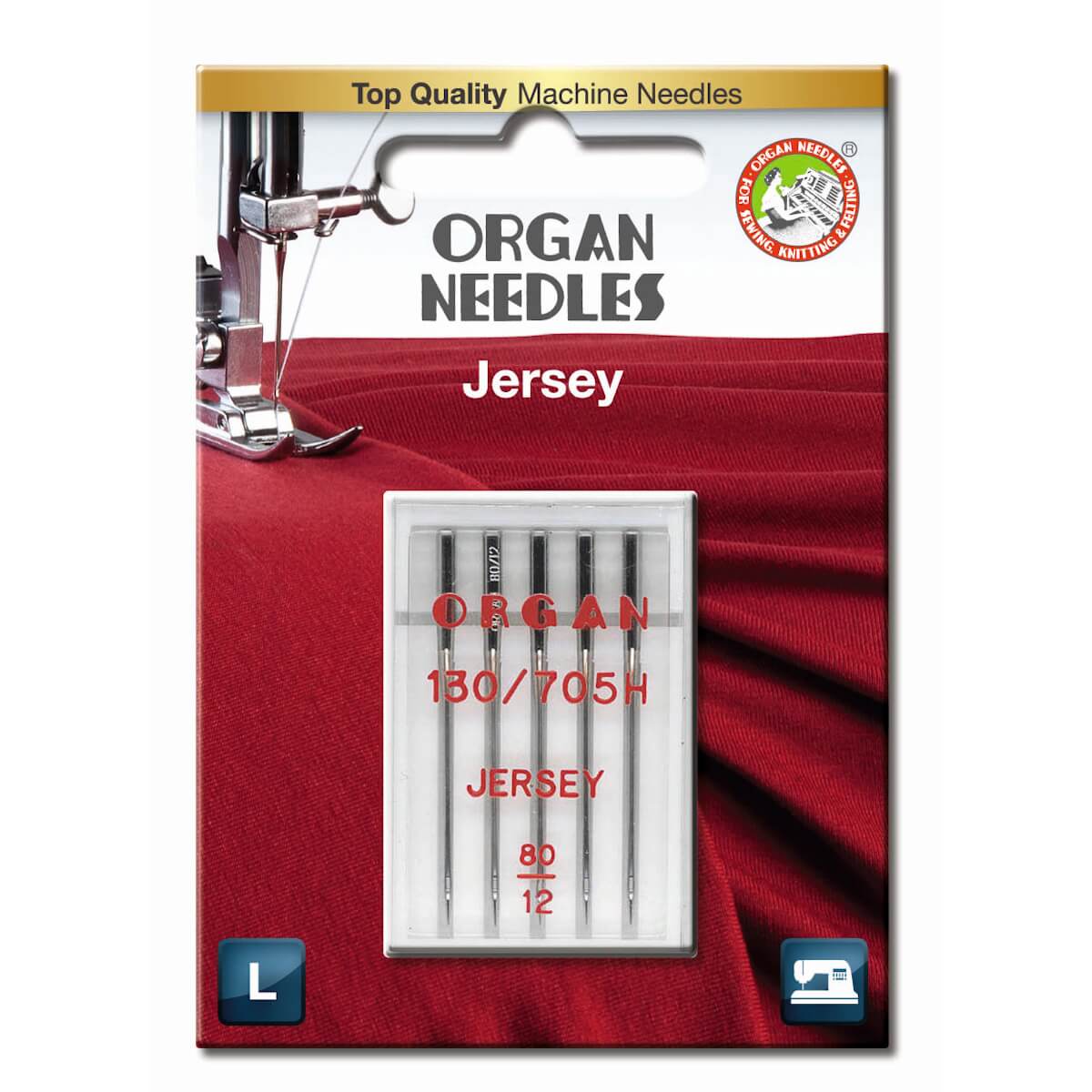 Organ Needles Jersey Stärke 80