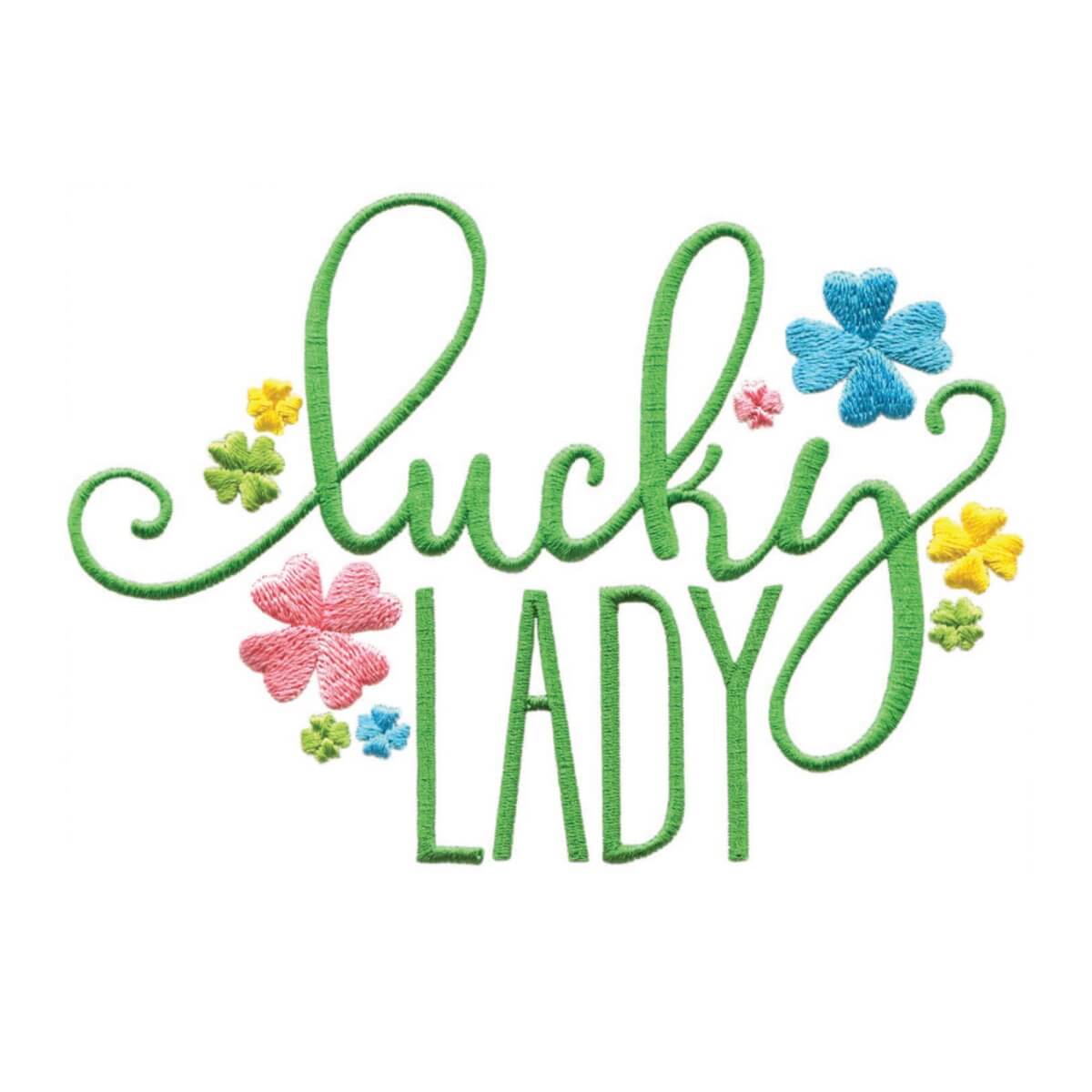 Stickdesign Feeling Lucky: Lucky Lady (Download)