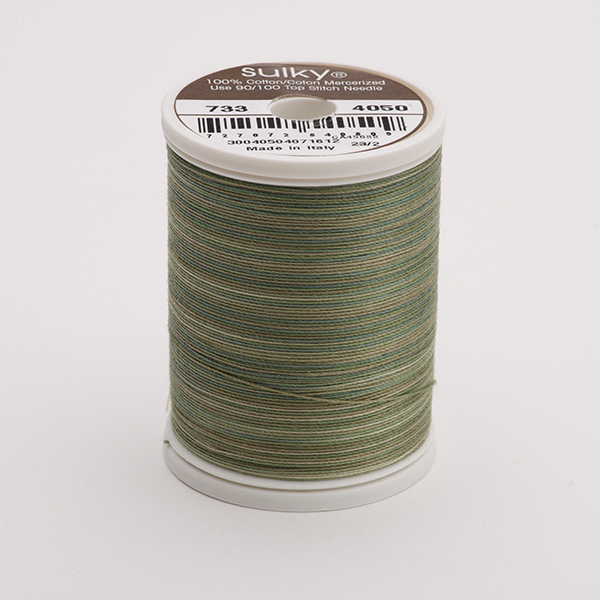 SULKY COTTON 30, 450m/500yds King Spools -  Colour 4050 Pine Palette  multicolour