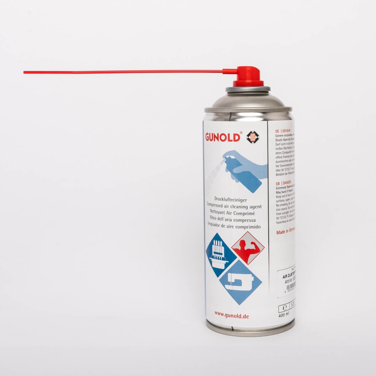 GUNOLD® AIR DUSTER POWER, Compressed
Air Spray, 400 ml