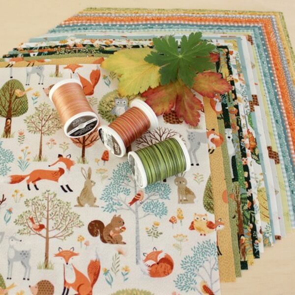 Picknickdecke - Herbstquilt