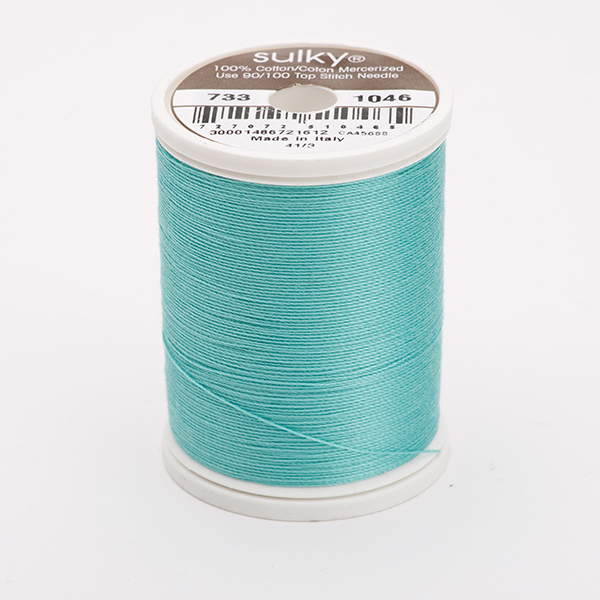 SULKY COTTON 30, 450m/500yds King Spools -  Colour 1046 Teal