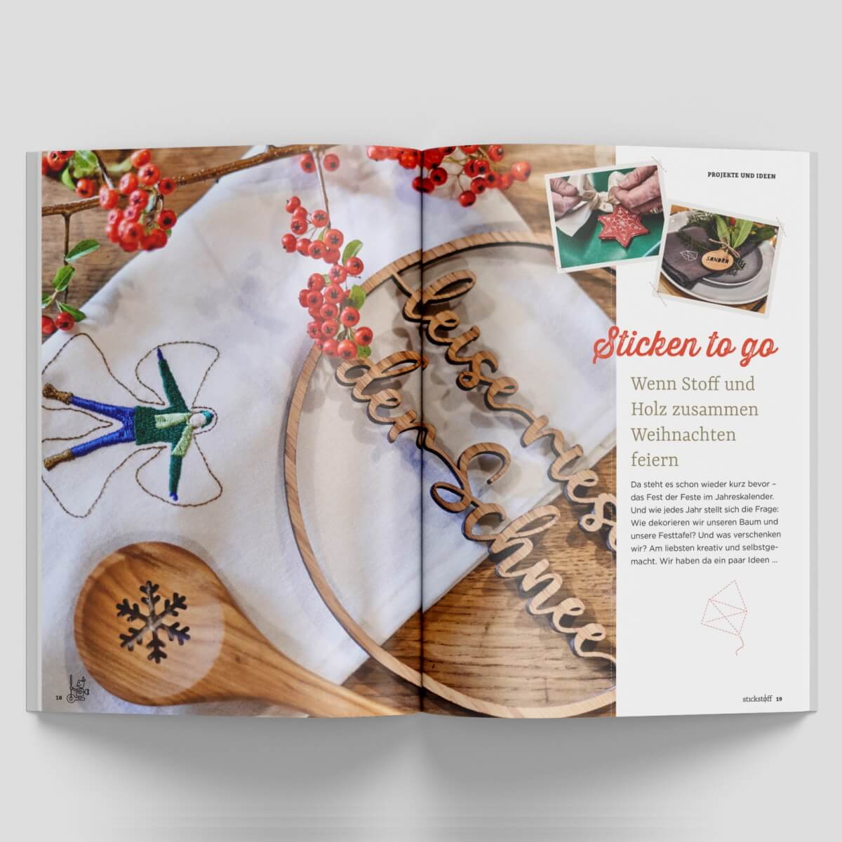 stickstoff-Magazin – Maschinensticken mit
Leidenschaft - Ausgabe 02 stickstoff-Magazin – Maschinensticken mit
Leidenschaft - Ausgabe 02