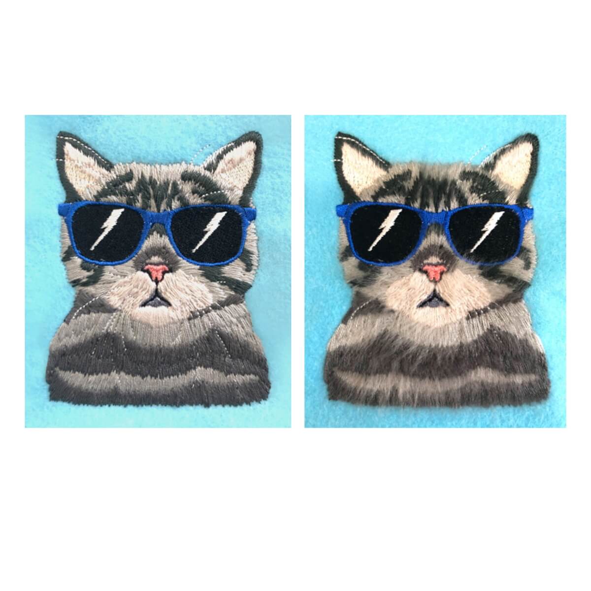 Stickdesign Peekaboo Pets: Cool Cat (Download)