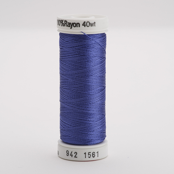 SULKY RAYON 40 coloured, 225m/250yds Snap Spools -  Colour 1561 Deep Hyacinth