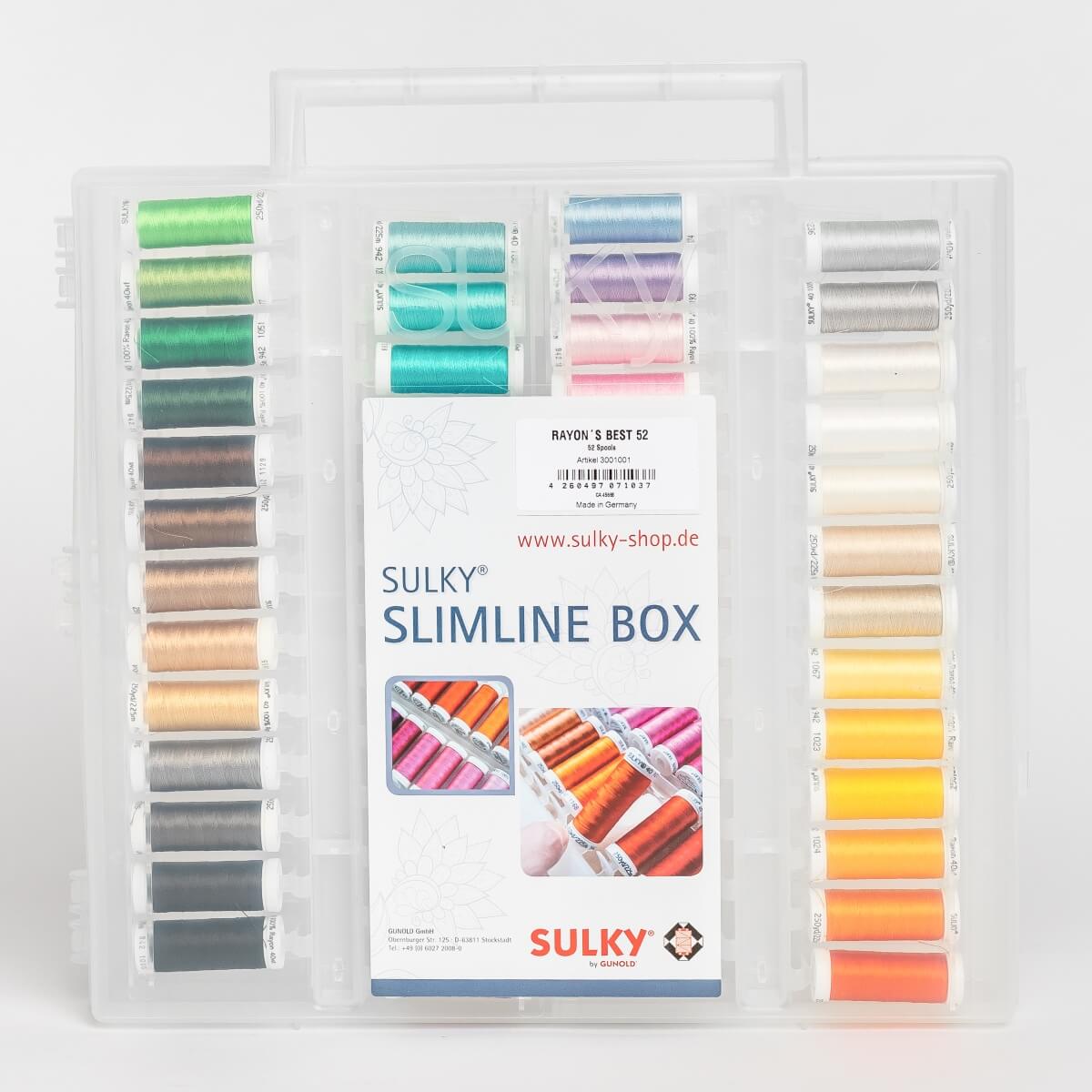 SULKY ORIGINAL SLIMLINE BOX, - RAYON´s BEST 52