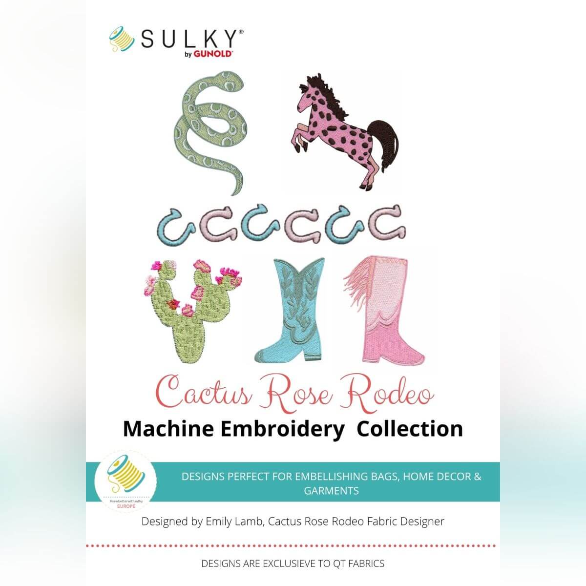 Stickdesign Cactus Rose Rodeo Collection (Download)