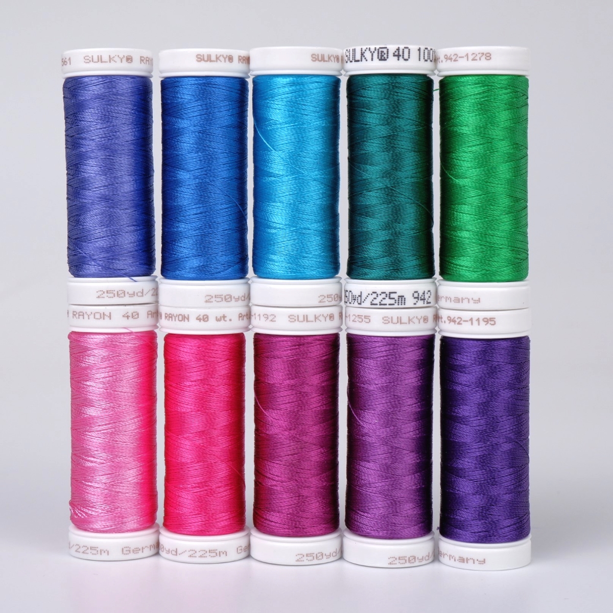 SULKY RAYON 40 - LITTLE MERMAID (10x
225m Snap Spulen)