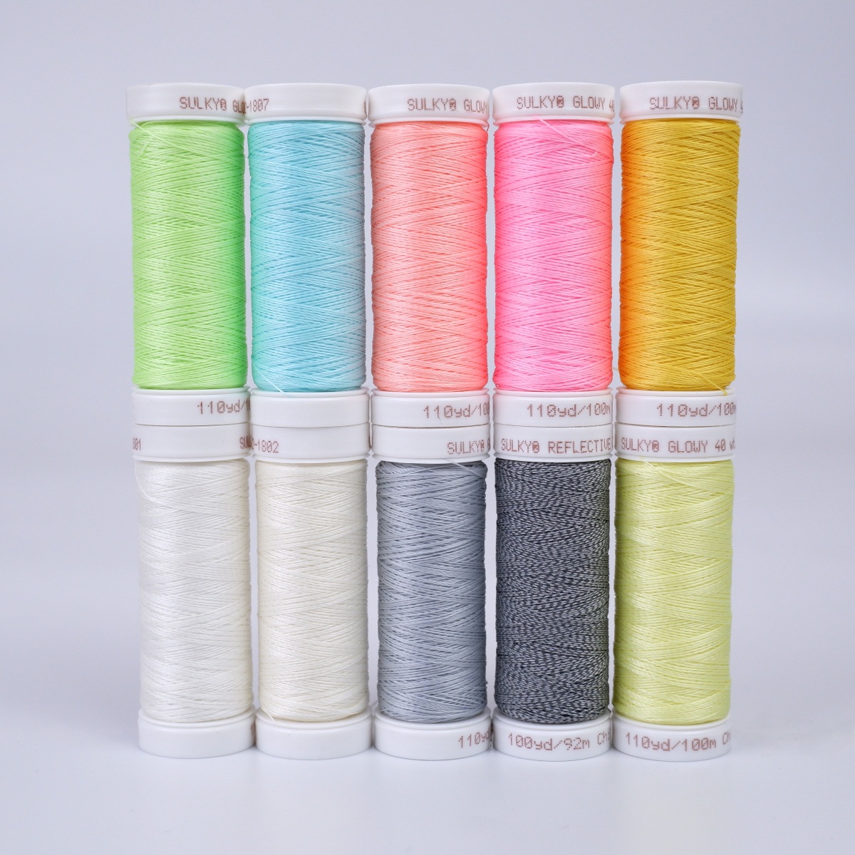 SULKY GLOW IN THE DARK VOL.2 (10x Snap
Spools)