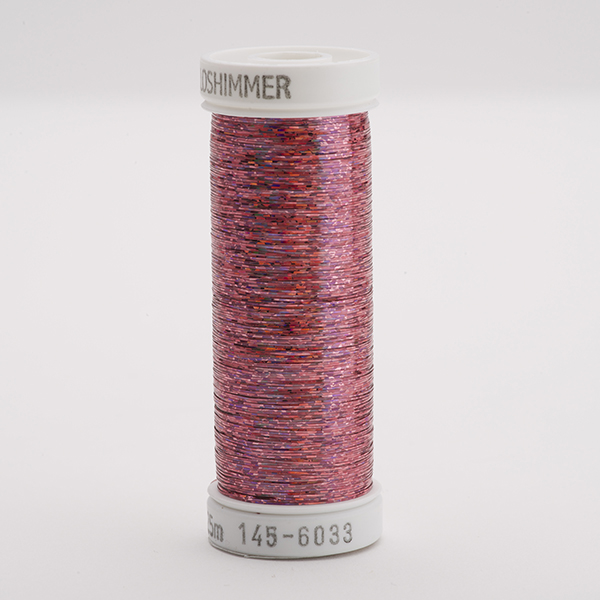 SULKY HOLOSHIMMER, 225m/250yds Snap Spools - Colour 6033 Lt. Pink