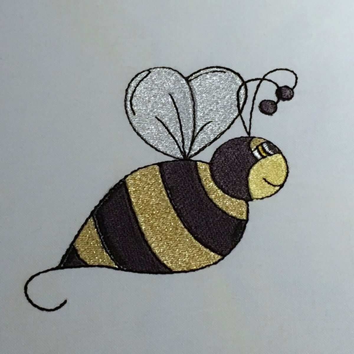 Stickdesign Bumble Bee - die Hummel (Download)