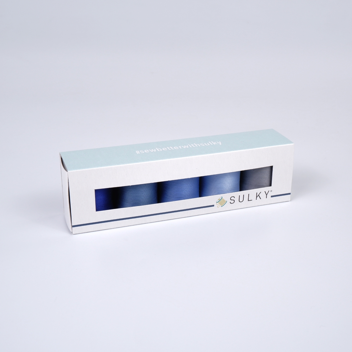SULKY COTTON 30 - INDIGO (5x 450m King
Spools) SULKY COTTON 30 - INDIGO (5x 450m King
Spools)
