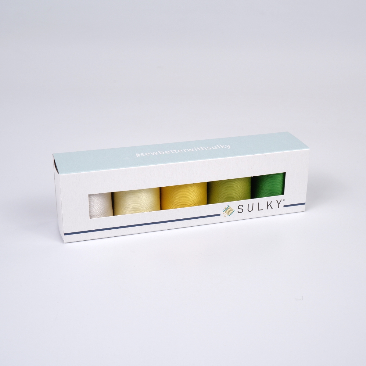 SULKY COTTON 30 - CITRUS AND LIME (5x
450m King Spools) SULKY COTTON 30 - CITRUS AND LIME (5x
450m King Spools)