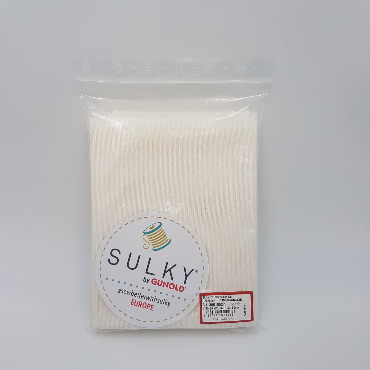 SULKY SET THERMOGAZE (4SHEETS 40cmx60cm)