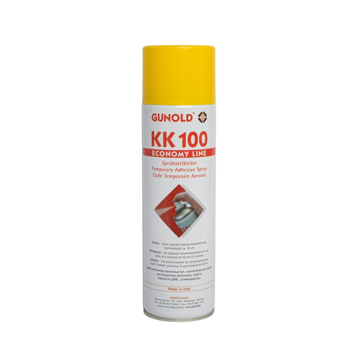 GUNOLD® KK 100 Economy,Klebespray, Dose
500 ml