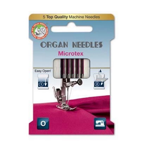 Organ Needles Microtex Size 60