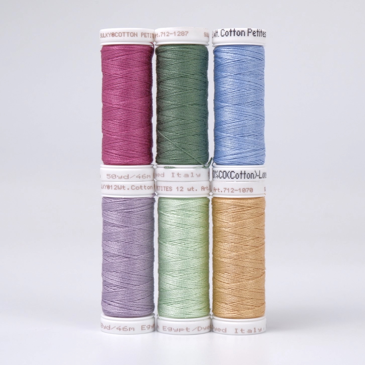 SULKY COTTON Petites 12 - ROSEWOOD (6x
46m Snap Spulen)